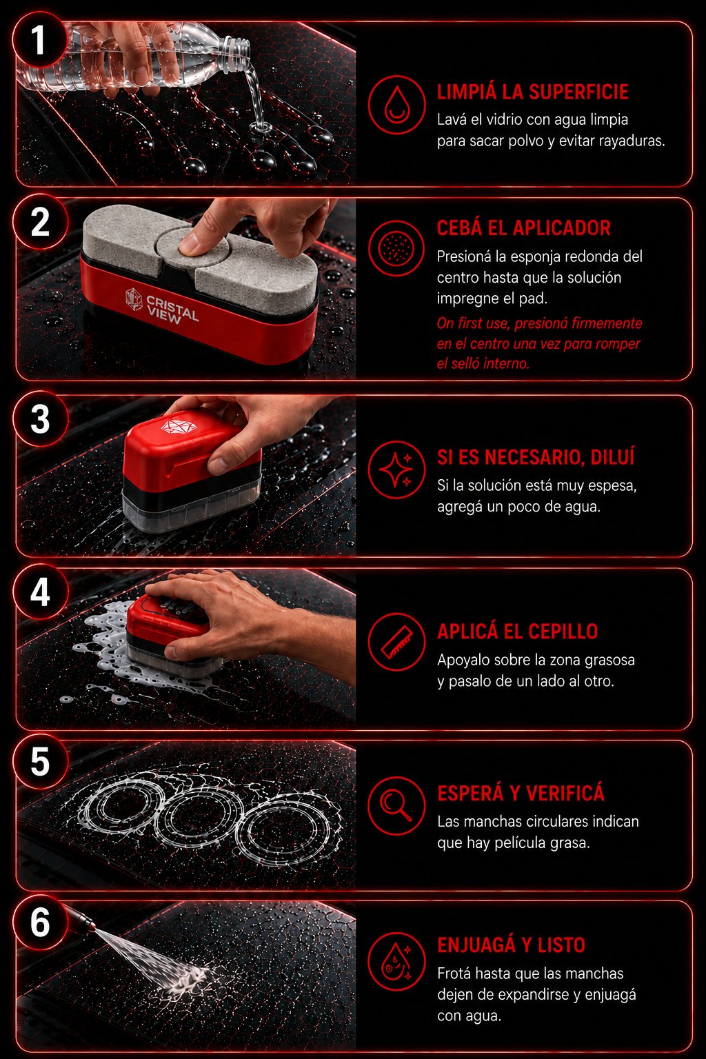 Cómo usar CristalView paso a paso